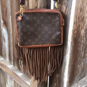 Vintage Boho Authentic Louis Vuitton crossbody